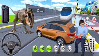 3D Driving Class Vs Bullet Train Railroad Driving - 3D Motorcycle - Android GamePlay #8 screenshot 3