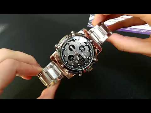Чоловічий спортивний годинник Skmei Molot Limited AllBlack, видео 1