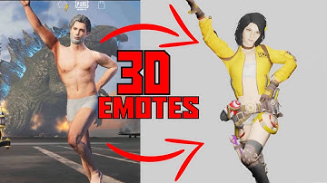 How To Make Pubg Mobile Emotes In Pubg Mobile 3D Model Animation In Blender | CHI3F