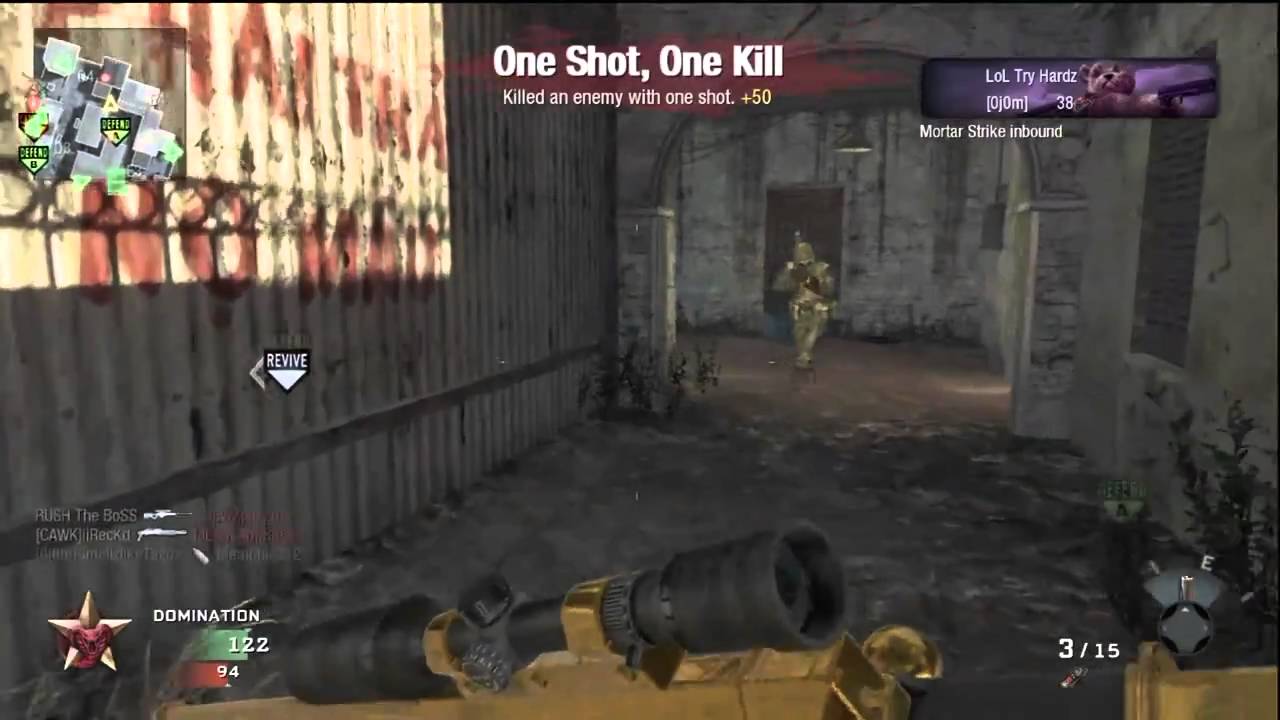 Call of Duty Black Ops Sniping Sucks