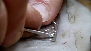Easy Graver engraving steel using a HSS graver.