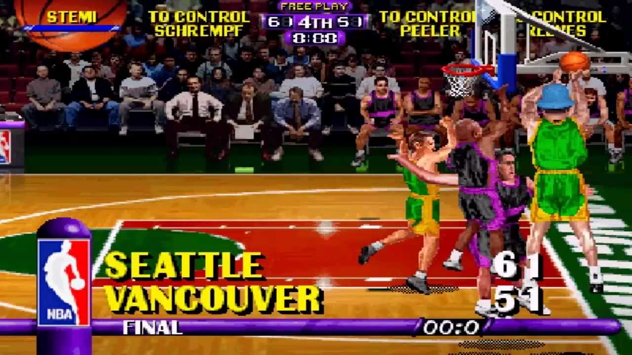 NBA Hangtime Game 1 - Grizzlies - Spanky (PC) win