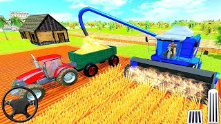 खेती ट्रैक्टर सिम्युलेटर 2019 - रियल ट्रैक्टर किसान # 1 - एंड्रॉइड गेमप्ले screenshot 5