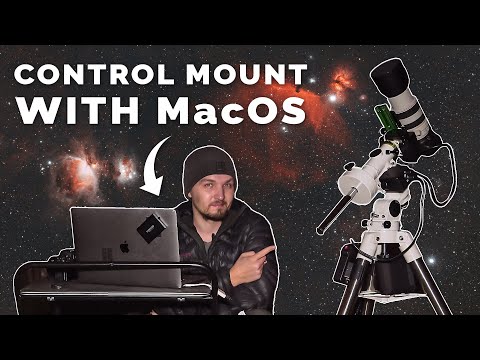 How to connect and control a GOTO mount to MacOS computer (Windows too) feat. Sky-Watcher EQM-35 Pro