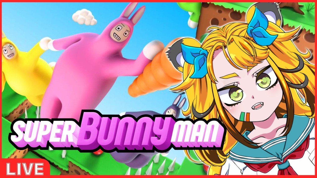 【スーパーバニーマン】協力とは言ってない。4人スーパーバニーマン【雑談】