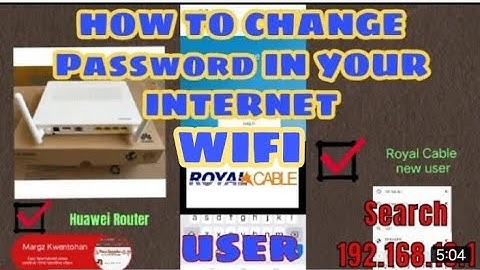 How to change wifi password/192.168.18.1/Royal Cable/Internet/New user#tutorialvideo #tutorial