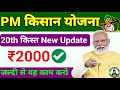 PM KISAN: 20th Installment Update