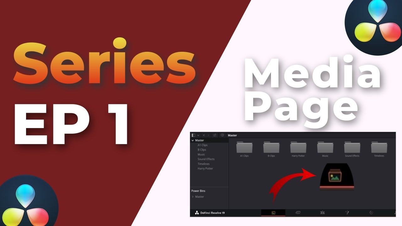 Episode 1 | Media Page | Beginner Tutorial Series | Davinci Resolve 