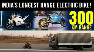 300 KM Range Electric Bike India   Ultraviolette mach 2   EV Bro