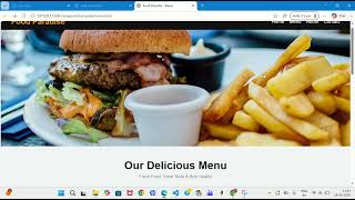 #create a jaika restaurant website live#html, css, JavaScript, python, django#problem solving#