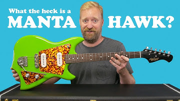 My new High Spirit guitar - THE MANTA HAWK!