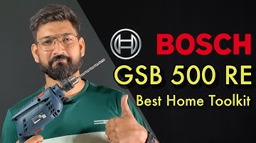Bosch GSB 500RE Home Toolkit Review &Usage In Hindi | Bosch Drill Machine 👍🏼