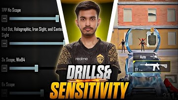 ADMINO GAMING NEW TRAINING DRILLS AND SENSITIVITY 2025 | ADMINO GAMING CONTROL CODE 2025 | BGMI