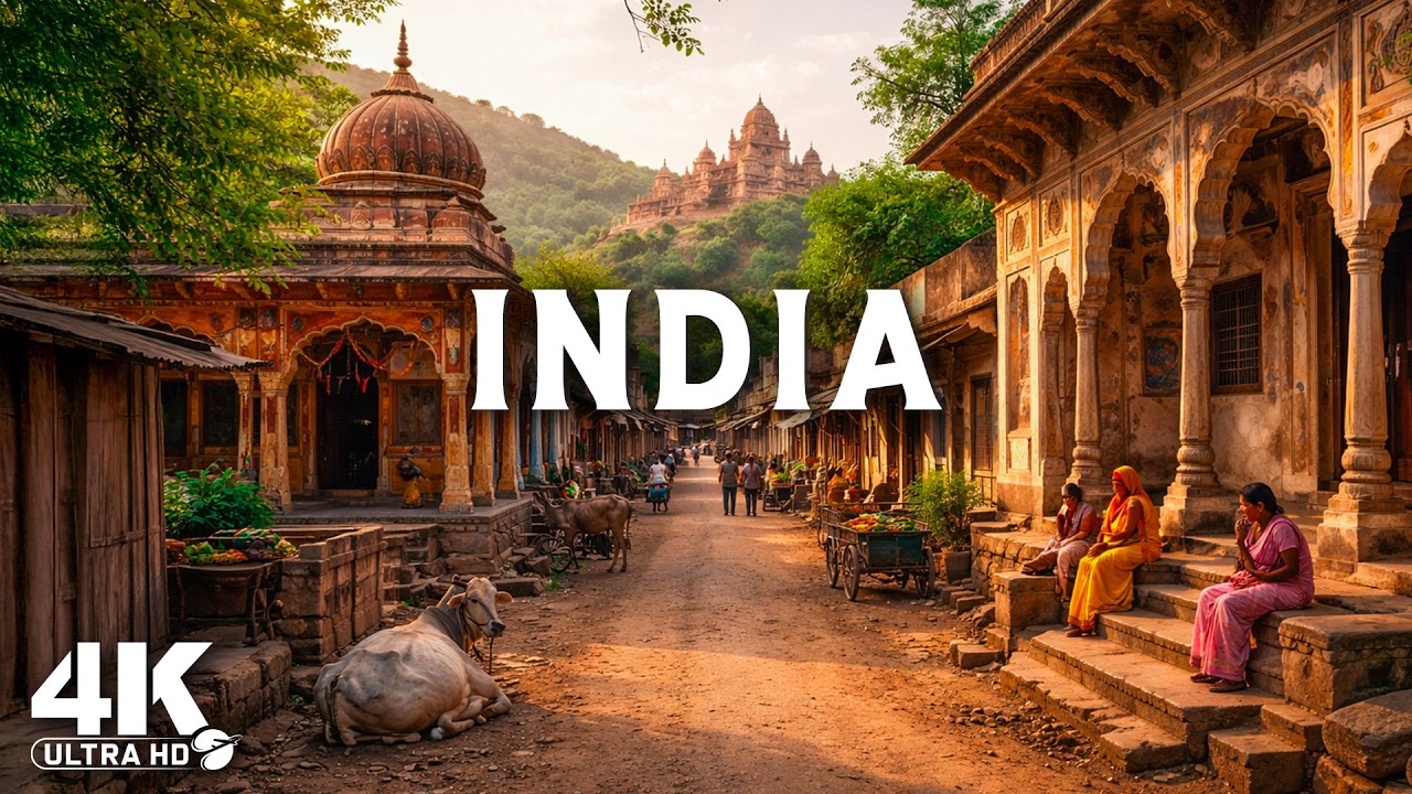 Индия в формате 4K – невероятные скрытые жемчужины, о существовании которых вы даже не подозревали!