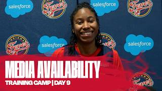 Ty Harris, Raven Johnson Sophie Cunningham Talk Recovery, Playing At Home More On Camp Day 9