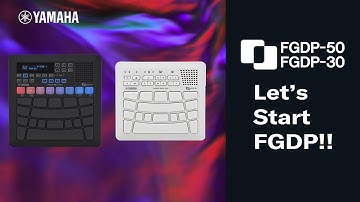 Yamaha Finger Drum Pad "FGDP series" - Lesson 1 "Let