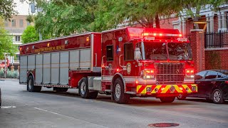 Houston Fire Technical Rescue Response.
