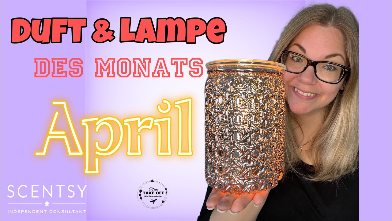 💜 SCENTSY 💜 Duft & Lampe des Monats APRIL 2023 🌼 Pink Diamonds 💎 # scentsy #unboxing 