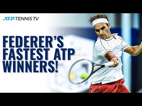 Roger Federer's FASTEST