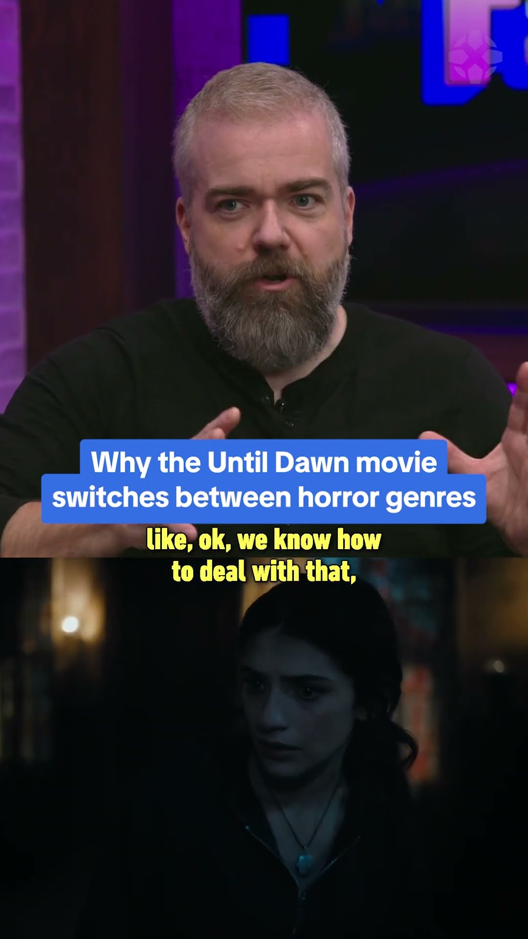 Why the Until Dawn movie switches between horror genres. Presented by @xbox #ignfanfest