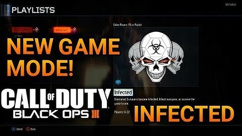 New Infected game mode! (BO3 Multiplayer)