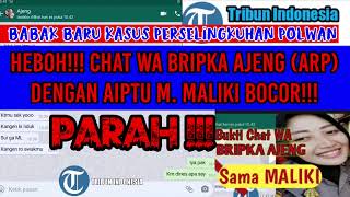 Babak Baru! Perselingkuhan Polwan dan Polisi || Chat WA Diduga Bocor || Tribun Indonesia