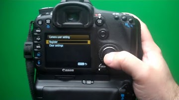 Canon 7D HDR Custom Settings