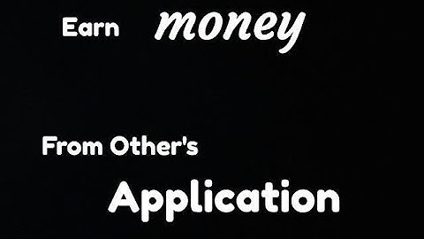 Earn money from other