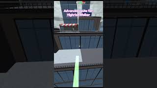 Advanced route for Highrise Walker in Roblox Strafe! #roblox #strafe #timetrial #robloxstrafe