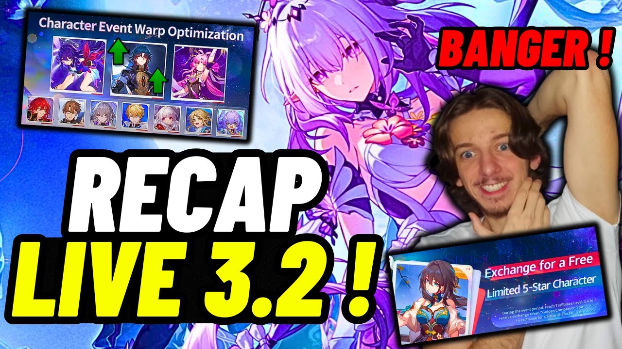 🔥 LE LIVE 3.2 CHANGE TOUT !! 🎁 FREE RUAN MEI + FREE PERSOS FUTURS ! 😱 50/50 BLADE + BUFF !!