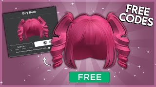 GET THESE INSANE 12+ NEW FREE HAIRS + OUT CODES NOW IN ROBLOX OMG!