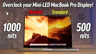 How to UNLOCK 1000 nits on MacBook Pro XDR display (MOD) screenshot 5