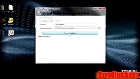 Cách sửa lỗi "Virtual Router Could not be Started Error"