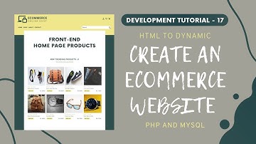 Home Page Products [Frontend] || Create an Ecommerce Website using PHP MYSQL and AJAX