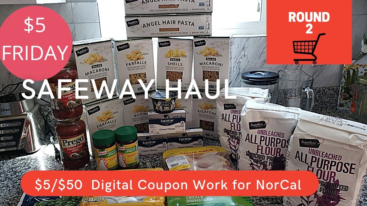 Safeway Haul 5 Dollar Friday Sales Flour and Cream Cheese StockUp Safeway Haul 5 Dollar Friday Sales Flour and Cream Cheese StockUp