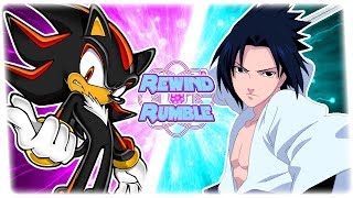 SHADOW vs SASUKE! (Sonic Forces vs Naruto) | REWIND RUMBLE!