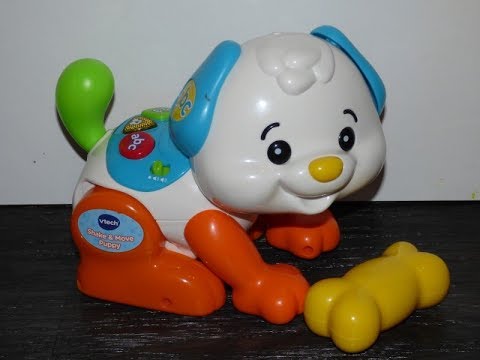 VTech dog with a bone