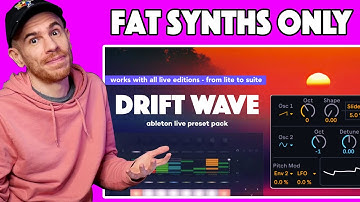 Ableton Live + Ableton Move Drift Synth Pack (+West Coast Beat Making)