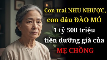 Con trai NHU NHƯỢC, con dâu ĐÀO MỎ 1 TỶ 500 TRIỆU tiền dưỡng già của mẹ chồng