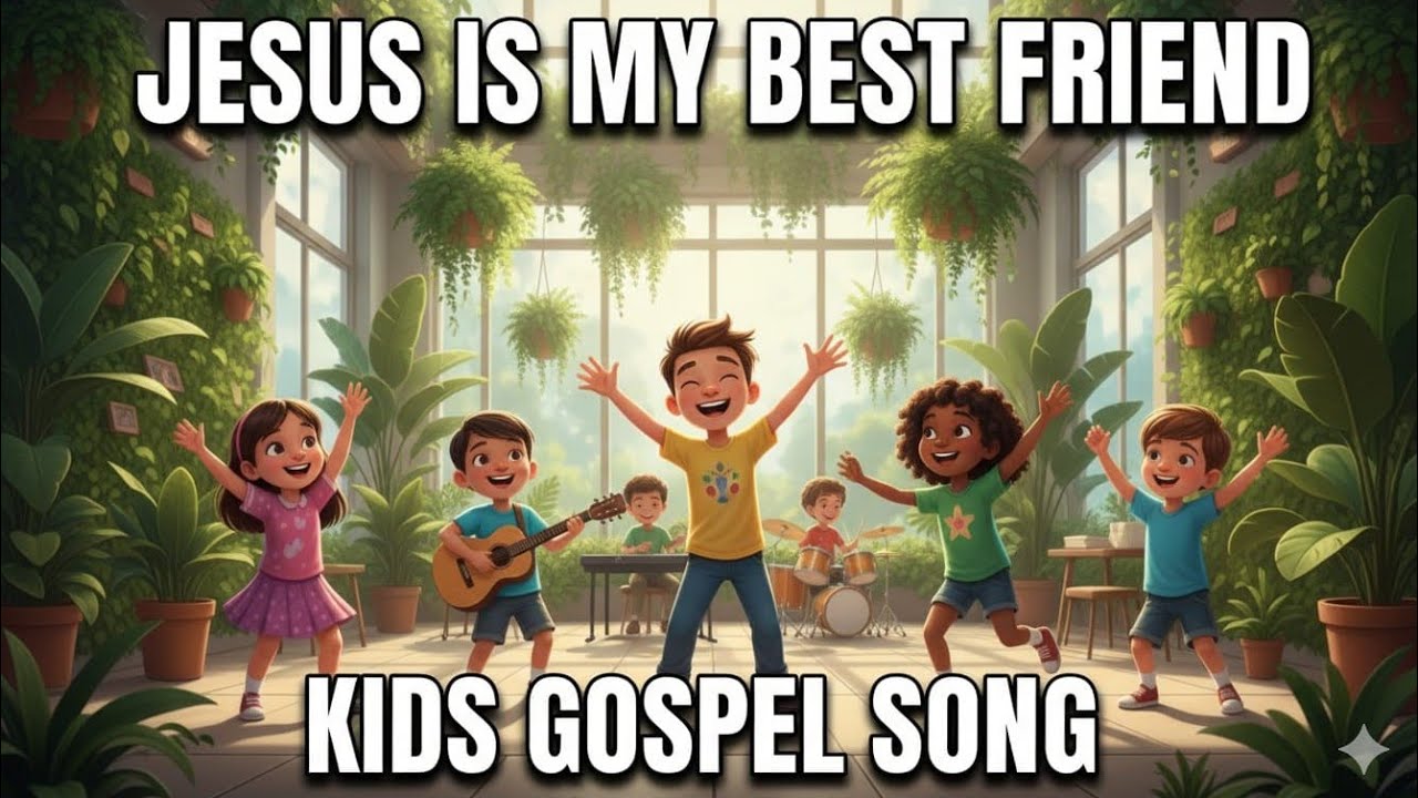 Jesus Is My Best Friend | Christian Songs For Kids| Gospel Afrobeats Songs