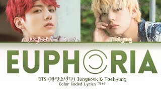 BTS (방탄소년단) - Euphoria (Color Coded Lyrics Eng/Rom/Han/가사)