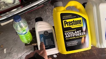 Why is coolant different colours and what