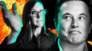 Elon Musk & Cathie Wood On Tesla, Ai, Optimus & Dumb Investors