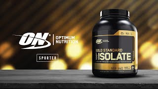 Optimum Nutrition - Gold Standard 100% Isolate Protein Whey From Sporter