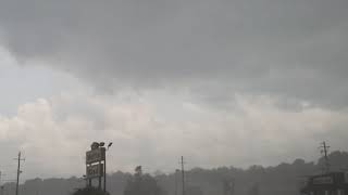 Chatsworth Ga first taste of Irma's rain and wind. 05 September 2017