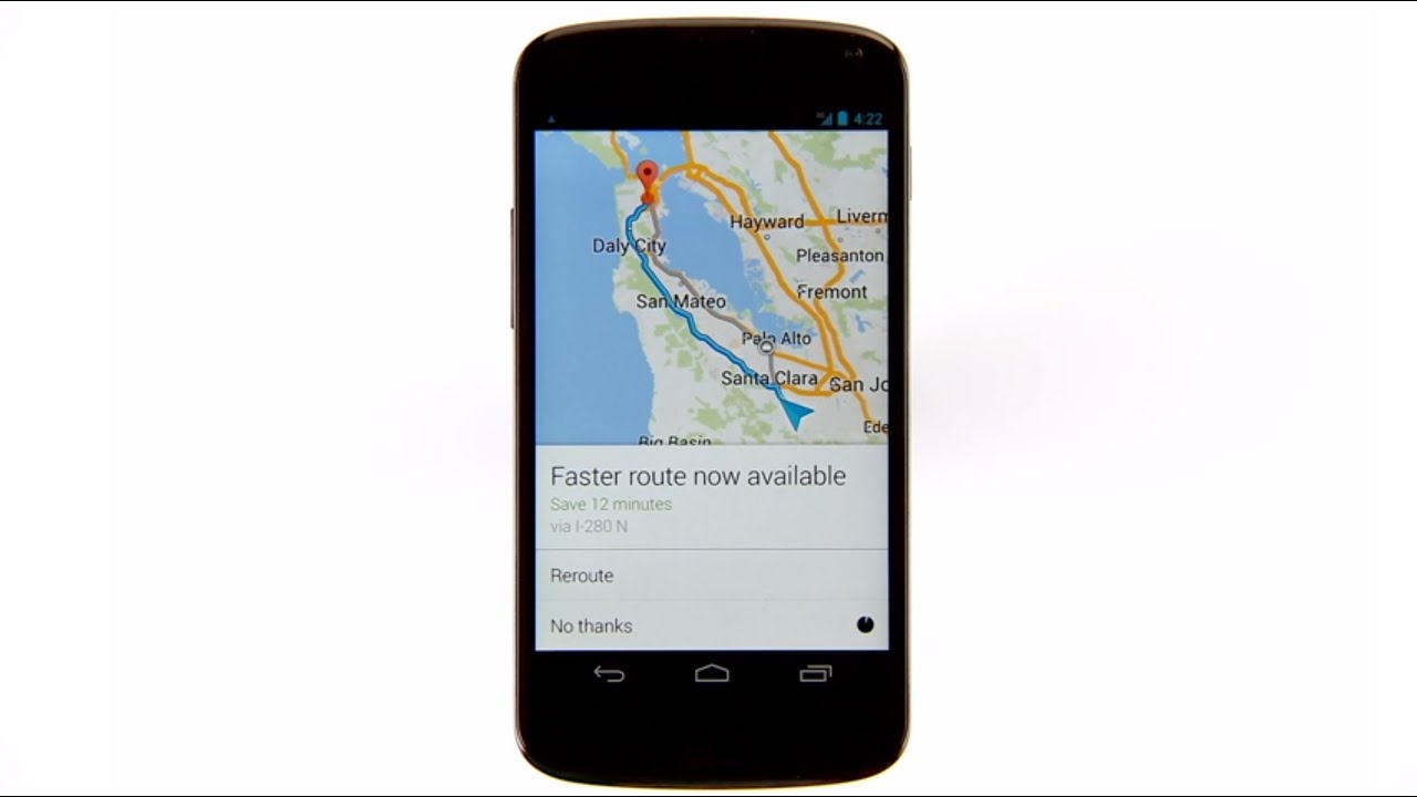 Directions And Navigation With The New Google Maps App Youtube