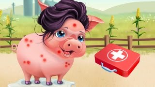 Farm Lake City Animal Hospital - Pet Dentist, Eye Clinic, Doctor Kids Games by TutoTOONS ► TiKiFun screenshot 2