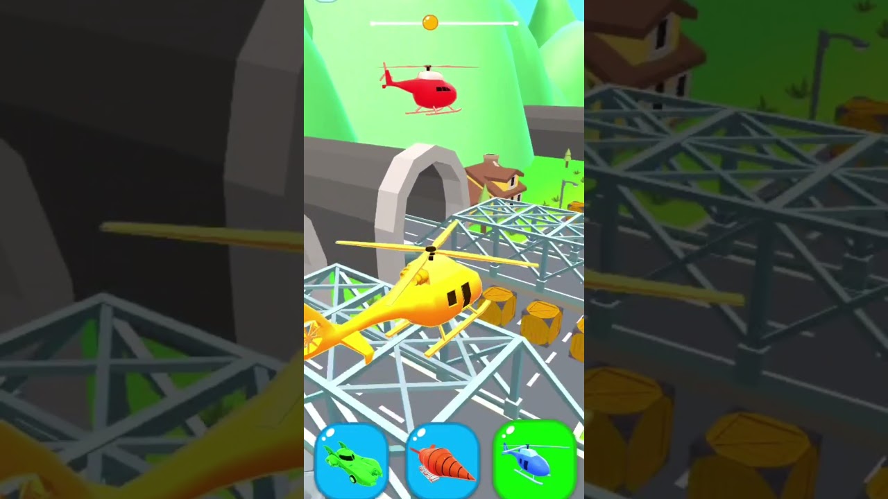 shape shifting hyper casual fun game 