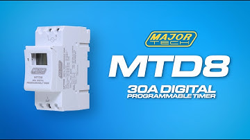 MTD8 30A Digital Programmable Timer Installation Guide