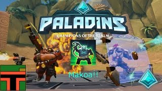 Paladins Beta EP:9 | New champion Makoa | CB30